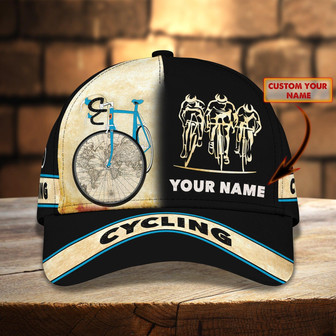 Custom Classic Cap - Personalized Cycling Hat - Thegiftio UK