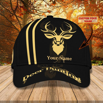 Custom Classic Cap - Personalized Deer Hunting Cap - Thegiftio UK