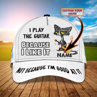 Custom Classic Cap - Personalized Guitar Lover Gift - Thegiftio UK