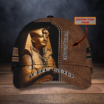 Custom Classic Cap - Personalized Name - Egypt - Thegiftio UK