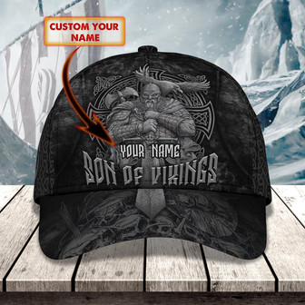 Custom Classic Cap - Personalized Name Hat - Htl - Thegiftio UK