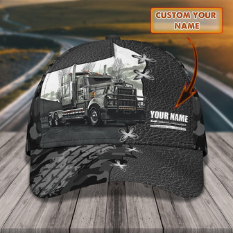 Custom Classic Cap - Personalized Veteran And Trucker Name Cap - Thegiftio