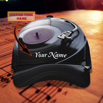 Custom Classic Cap - Personalized Vinyl Record - Thegiftio UK