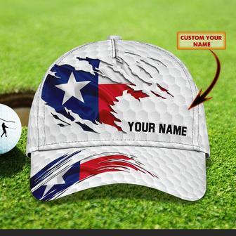 Custom Classic Golf Cap - Personalized Name - Hb - Thegiftio UK
