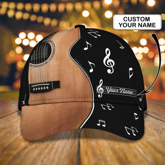 Custom Classic Guitar Name Cap - Personalized Gift - Thegiftio