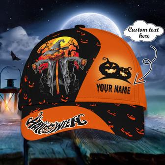 Custom Classic Halloween Name Cap - Personalized Gift - Thegiftio UK