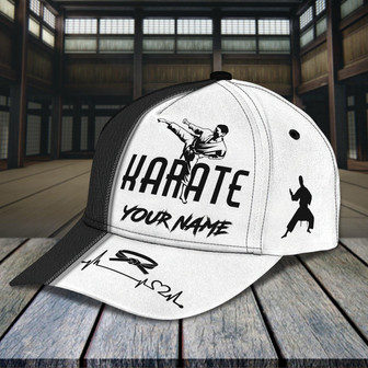 Custom Classic Karate Personalized Cap - Thegiftio UK