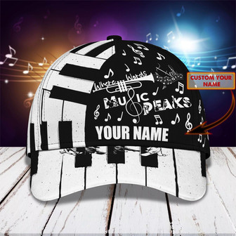Custom Classic Piano Cap - Personalized Gift - Thegiftio UK