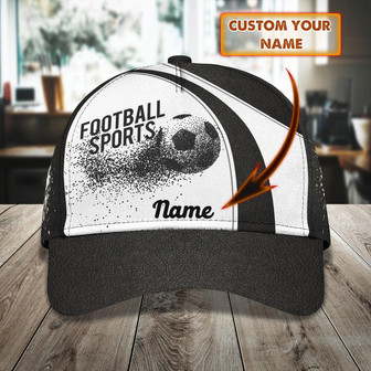 Custom Classic Soccer Cap - Personalized Name - Thegiftio