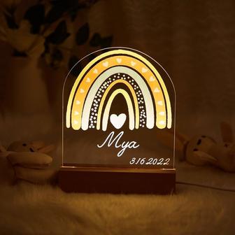 Custom Name Light Night Gift for Kids Room Decor - Monsterry DE
