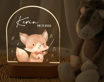 Cute baby acrylic night light personalized night light soft baby night light charming night light for children - Monsterry