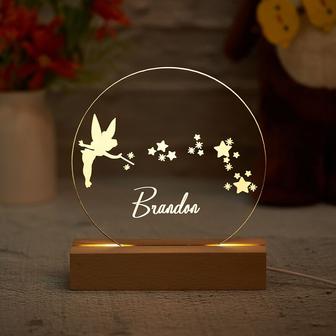 Personalized Family Snow Globe Christmas Light LED Night Light Christmas At The - Monsterry DE