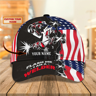 Custom Welder Cap - Personalized Name Cap - Thegiftio UK