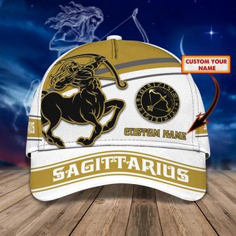 Customizable Sagittarius Classic Cap - Personalized Zodiac Hat - Thegiftio UK