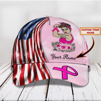 Personalized Breast Cancer Awareness Cap - Thegiftio UK