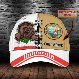 Personalized Custom Classic Cap - California - Thegiftio UK