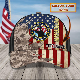 Personalized Veteran Classic Cap - Thegiftio