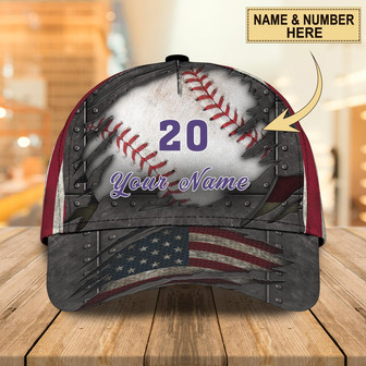 Custom Baseball Cap - Personalized Name - Perfect Gift - Thegiftio