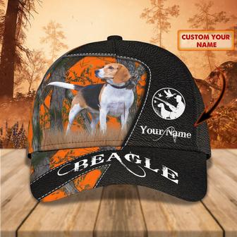 Custom Beagle Name Cap - Personalized Classic Cap - Thegiftio UK