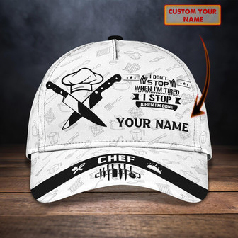 Custom Chef Cap - Personalized Classic Hat - Thegiftio UK