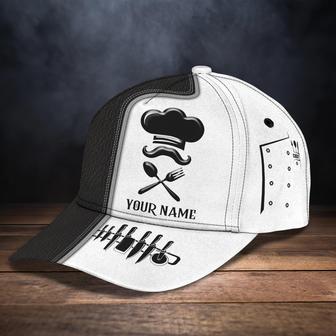 Custom Chef Cap – Personalized Name Classic Hat - Thegiftio UK