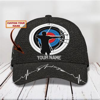 Custom Classic Archery Cap - Personalized Name - Thegiftio UK