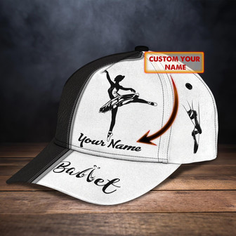 Custom Classic Ballet Cap - Personalized Name - Thegiftio UK