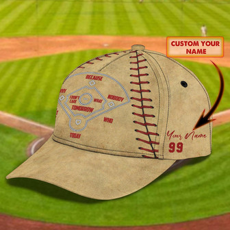 Custom Classic Baseball Cap - Personalized Name Hat - H - Thegiftio UK