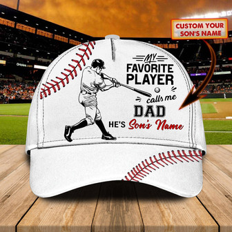 Custom Classic Baseball Cap - Personalized Name - Qa - Thegiftio