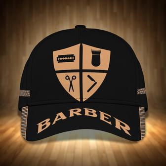 Custom Classic Cap - Personalized Barber Shop Gift - Thegiftio UK