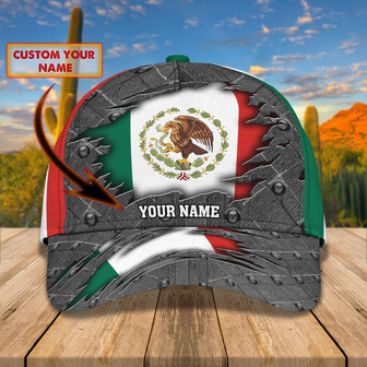 Custom Classic Cap - Personalized Baseball Hat - Mexico - Thegiftio