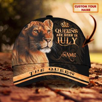 Custom Classic Cap - Personalized Birthday Gift - July Birthstone - Thegiftio UK