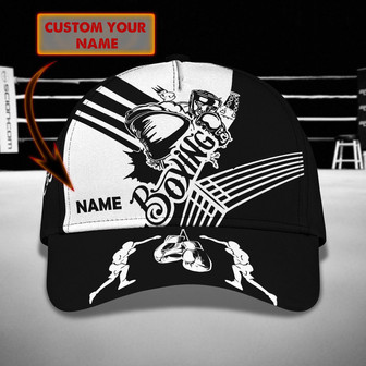 Custom Classic Cap - Personalized Boxing Name - Thegiftio UK