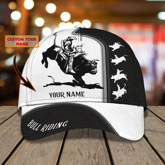 Custom Classic Cap - Personalized Bullriding Gift - Thegiftio UK