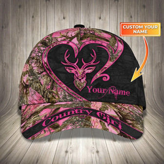 Custom Classic Cap - Personalized Country Girl Cap - Thegiftio