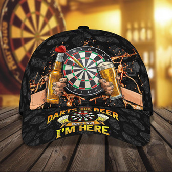 Custom Classic Cap - Personalized Darts Hat - Thegiftio UK