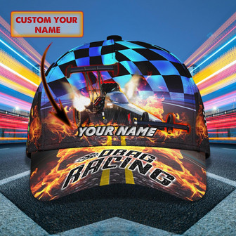Custom Classic Cap - Personalized Drag Racing Top Fuel Gift - Thegiftio UK