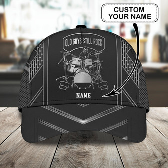 Custom Classic Cap: Personalized Gift For Old Rockers - Thegiftio UK
