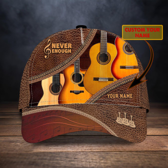 Custom Classic Cap - Personalized Guitar Name Design - Thegiftio