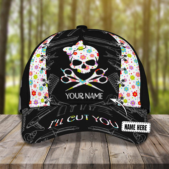 Custom Classic Cap - Personalized Hairstylist Name Cap - Thegiftio UK