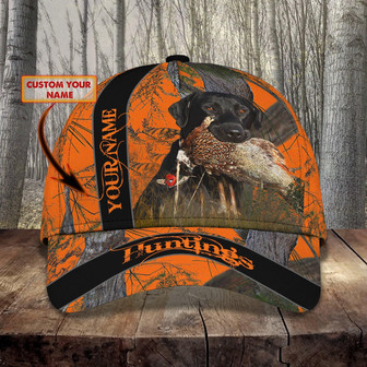 Custom Classic Cap - Personalized Labrador Name Hat - Thegiftio UK