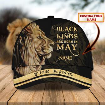 Custom Classic Cap - Personalized May Birth Kings - Bhn - Thegiftio UK