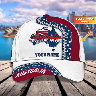 Custom Classic Cap - Personalized Name Cap - Perfect Gift For Aussies - Thegiftio UK