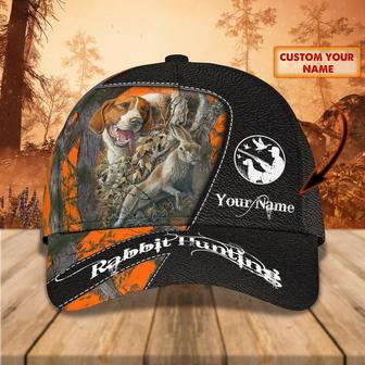 Custom Classic Cap - Personalized Name Cap | Perfect Gift For Beagle Hunting Enthusiasts - Thegiftio UK