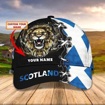 Custom Classic Cap - Personalized Name Cap - Scotland - Thegiftio UK