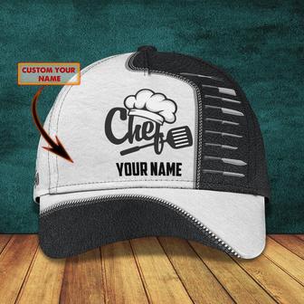 Custom Classic Cap - Personalized Name - Ideal For Chefs - Thegiftio UK