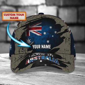 Custom Classic Cap - Personalized Name - Made In Australia - Thegiftio UK