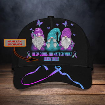 Custom Classic Cap - Personalized Name - Suicide Awareness - Thegiftio UK