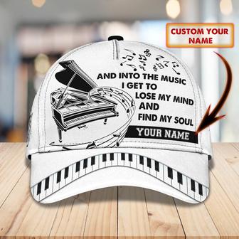 Custom Classic Cap - Personalized Piano Gift - Thegiftio UK
