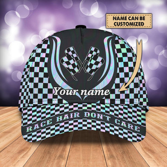 Custom Classic Cap - Personalized Racing Name Hat - Thegiftio UK